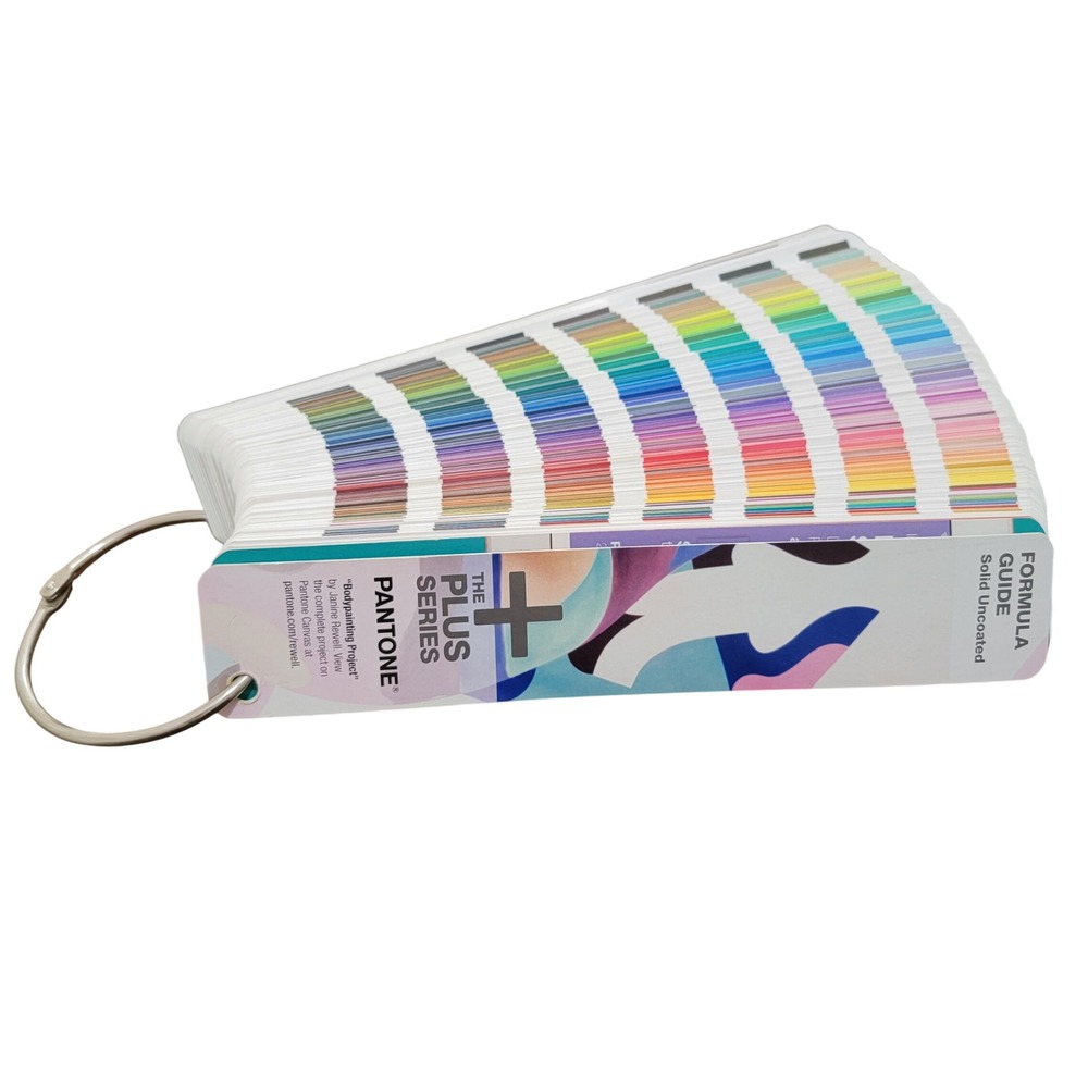 Pantone‎ Plus Series Formula Guide Solid Uncoated Fan Deck 2017